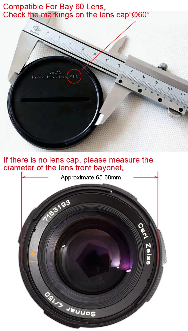 Пластиковая бленда для объектива Hasselblad CF CFE CB 38-60 мм Bay 60 B60/38-60 | Электроника