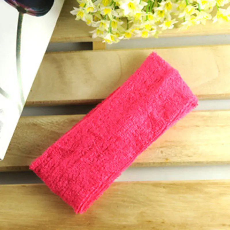 Модная летняя спортивная Женская повязка для волос йоги широкая лента