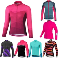 josemx women long sleeve cycling jersey bicycle bike clothes mtb bib sport shirt purple motocross mountain road tight top jacket