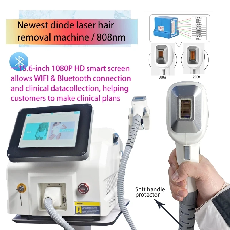 

Price 1800W 15bar Two Year Warranty 808 Soul Laser Diode Body Facial Hair Removal