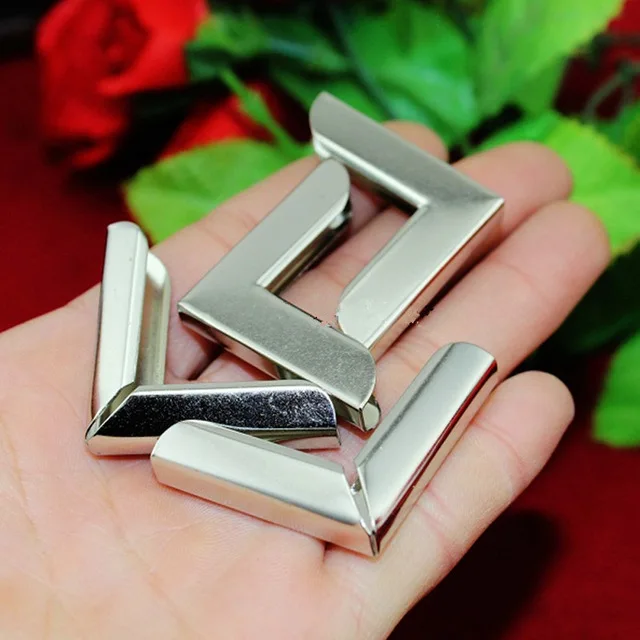 6 шт. белые Защитные уголки для альбомов и меню|Угловые кронштейны| |