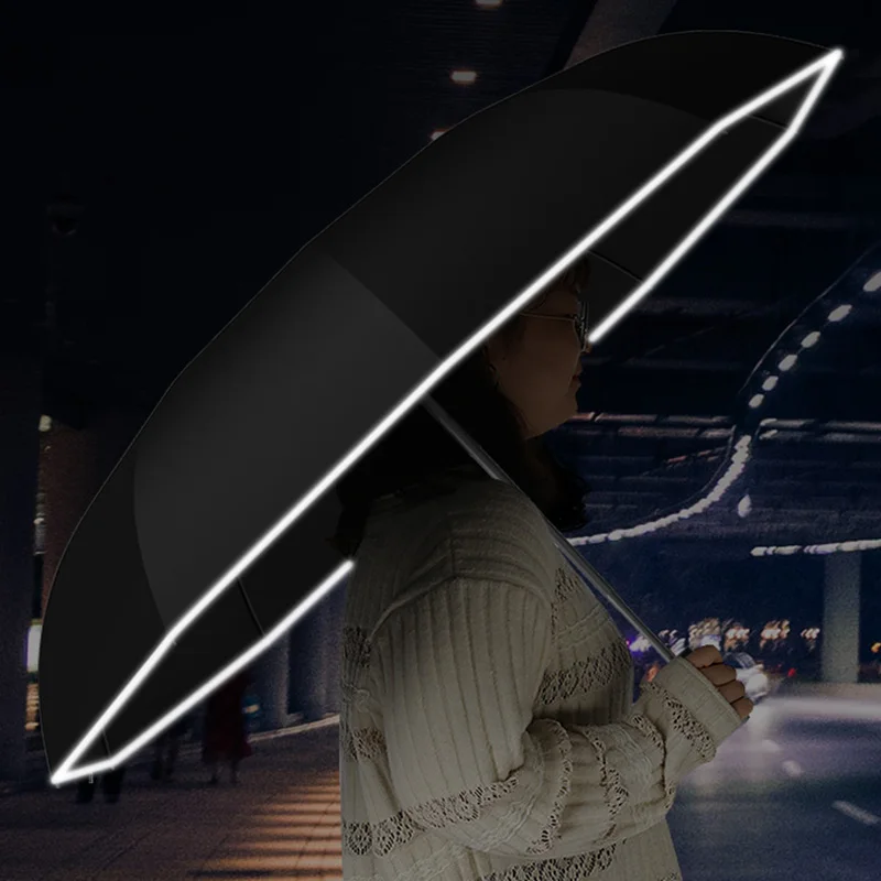 Автоматический зонт для гольфа ветрозащищенный с реверсивной фотографией