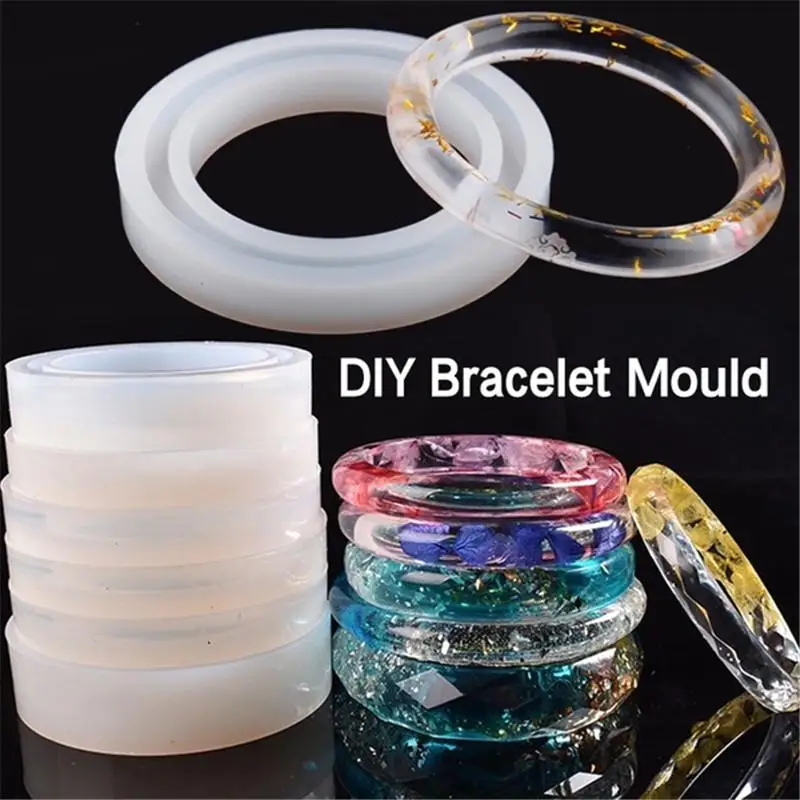 

Bracelet Bangle Silicone Mold For Resin Hand Craft Jewelry Epoxy Resin Moulds For DIY Jewelry Making Finding Supplies Tools
