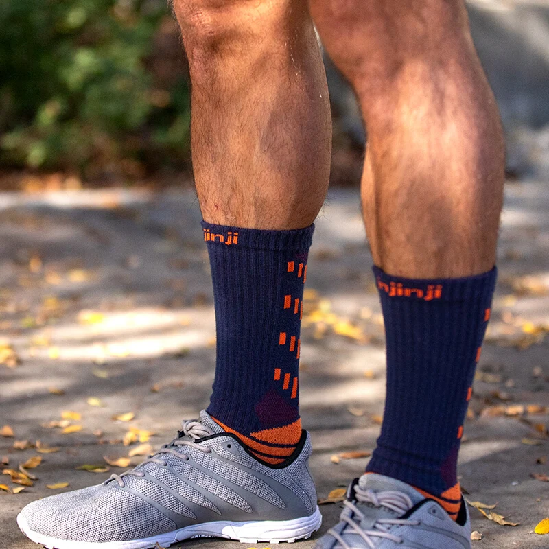 Носки INJINJI Five Finger мужские ультралегкие для бега езды на велосипеде по бездорожью|