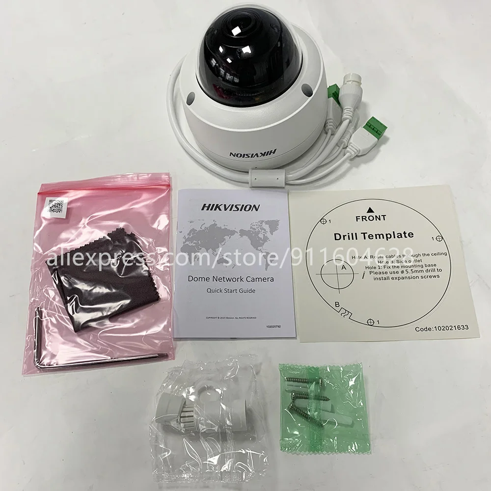 Оригинальная Международная камера Hikvision DS 2CD2147G2 SU 4 MP ColorVu Fixed Dome Network Camera|Камеры