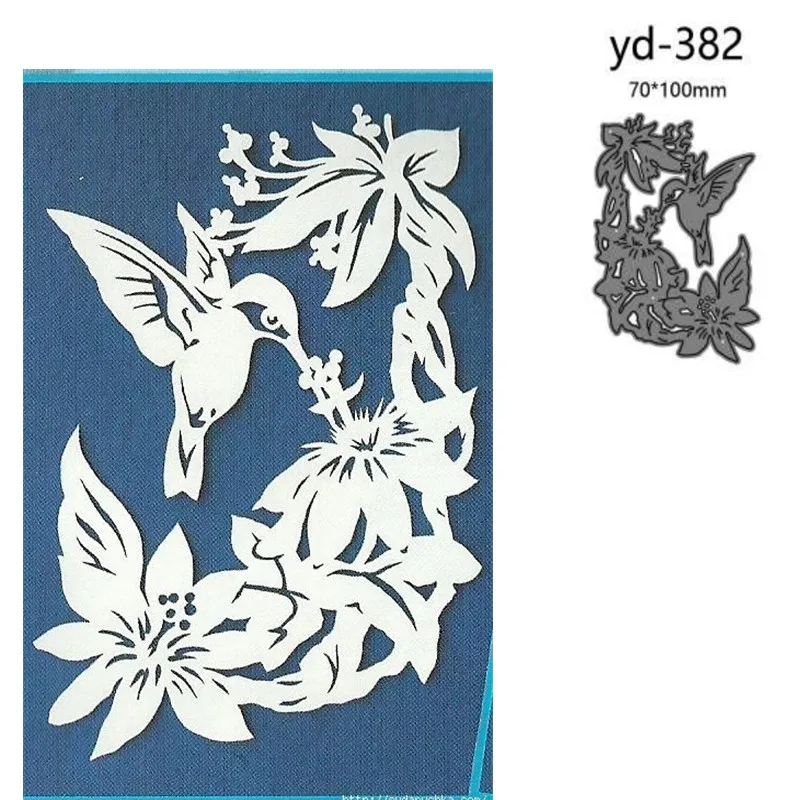 

Metal Cutting Dies Cut Mold Animal bird Decoration Scrapbook Paper Craft Knife Mould Blade Punch Stencils