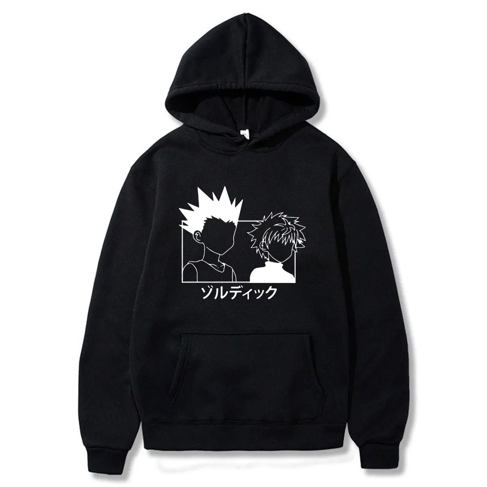 

Hunter X Hunter Japanese Anime Funny Killua Eyes Killua Hoodies Style Sweatshirts Streetwear for Women/men Oversized Hoodie Tops
