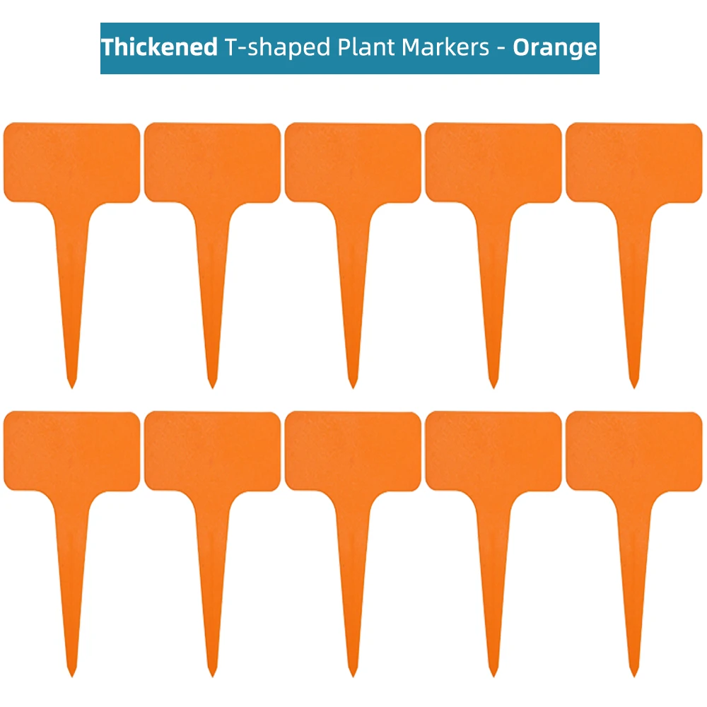 

Многоразовые водонепроницаемые пластиковые т-образные маркеры для растений