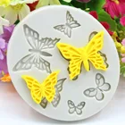 Форма для выпечки, силиконовая, в форме бабочки