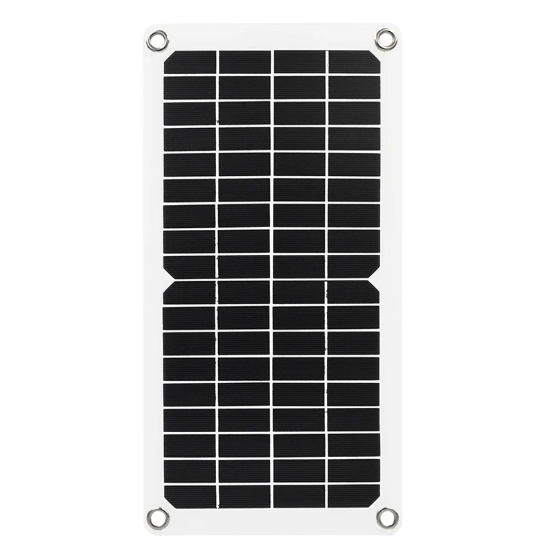 

Солнечная панель 10 Вт, 5 В, водонепроницаемая монокристаллическая Кремниевая солнечная батарея, внешний аккумулятор для кемпинга, зарядное ...