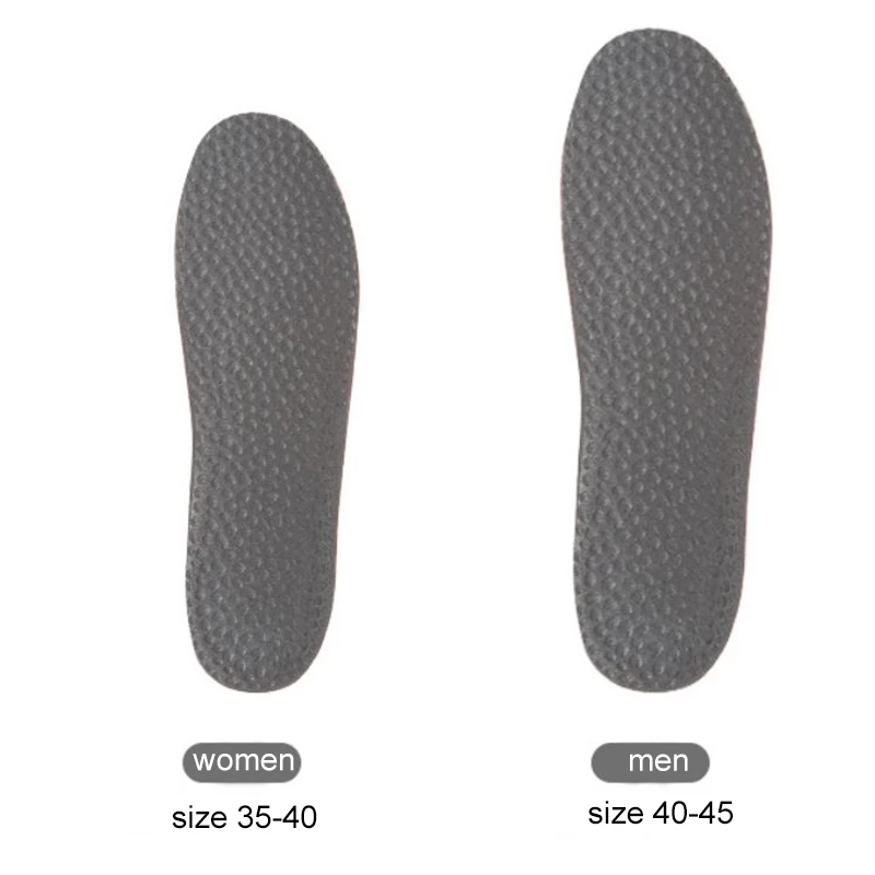 

35-45 Cuttable Insoles Outdoor Deodorant For Unisex Sneakers Heightening Insoles Summer Massage Elastic Shock Absorbing Insoles
