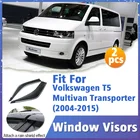 Оконный козырек для Volkswagen VW T5 Multivan Transporter 2004-2015 Облицовка тентовые навесы Защита от солнца и дождя дефлектор