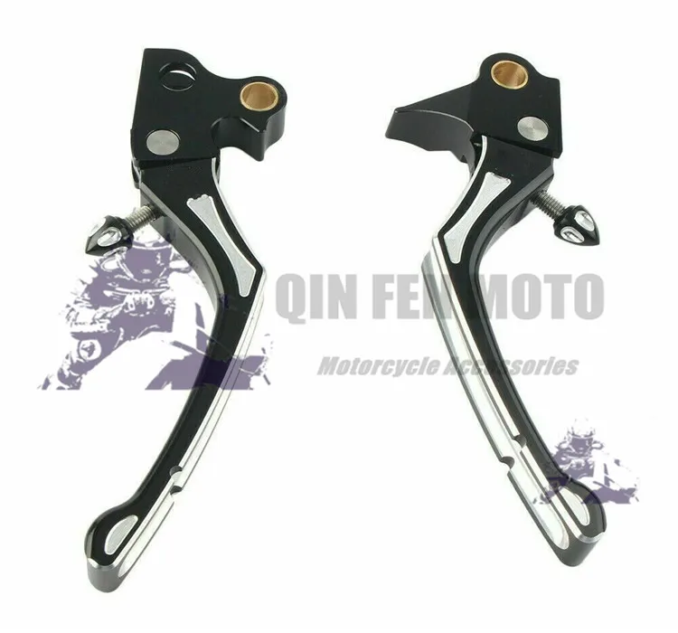 

Black Regulator Brake Clutch Handle Lever Fit For Sportster XL 883 1200 NEW