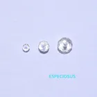 Разделитель для ювелирных изделий сделай сам, прозрачные белые акриловые бусины круглой формы, отделения для изготовления браслетов