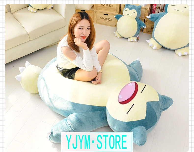 59 &quotплюшевая игрушка Аниме Мягкие плюшевые игрушки животных плюшевая снорлакс