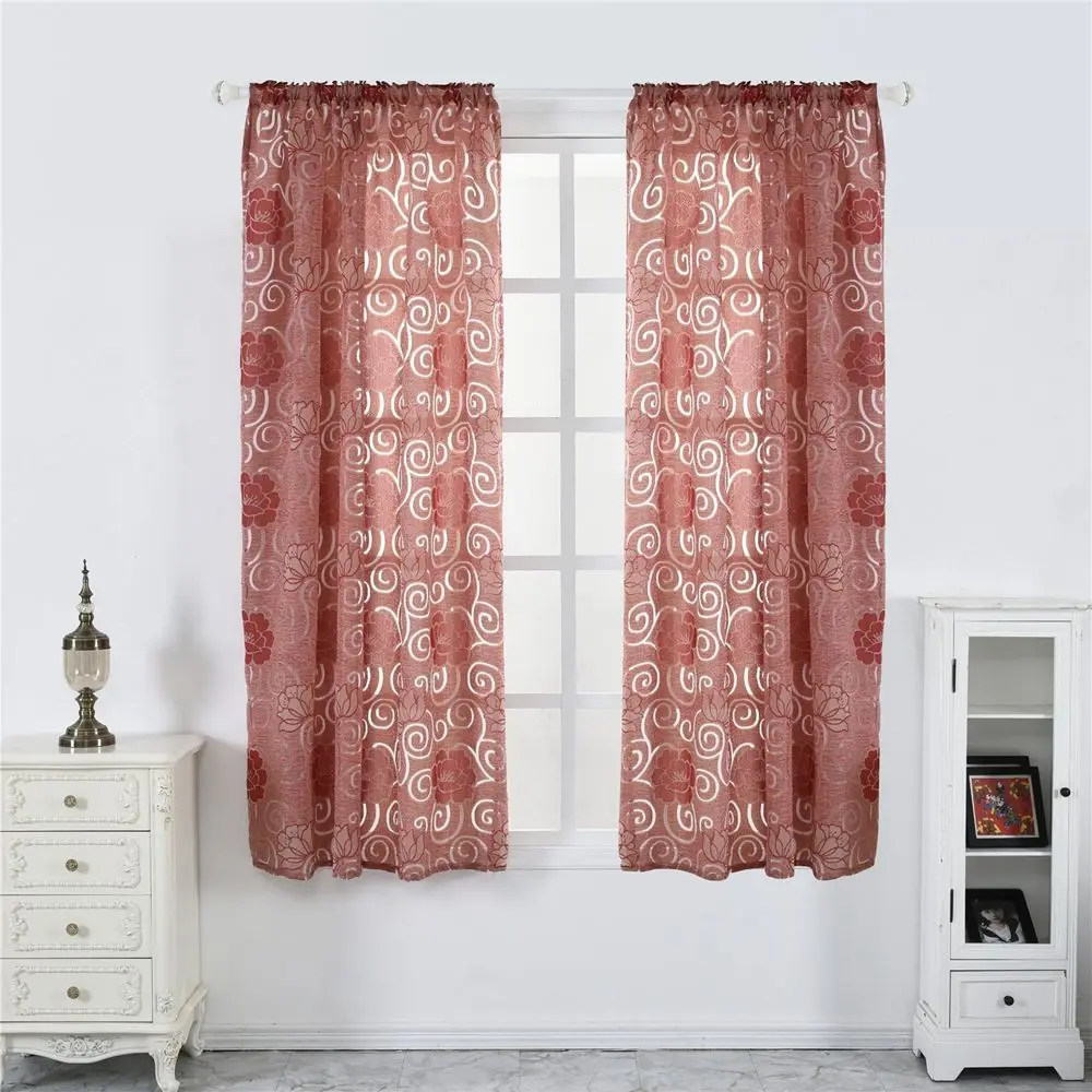 Двухцветные жалюзи с цветами пиона оконный экран пузырьками готовые