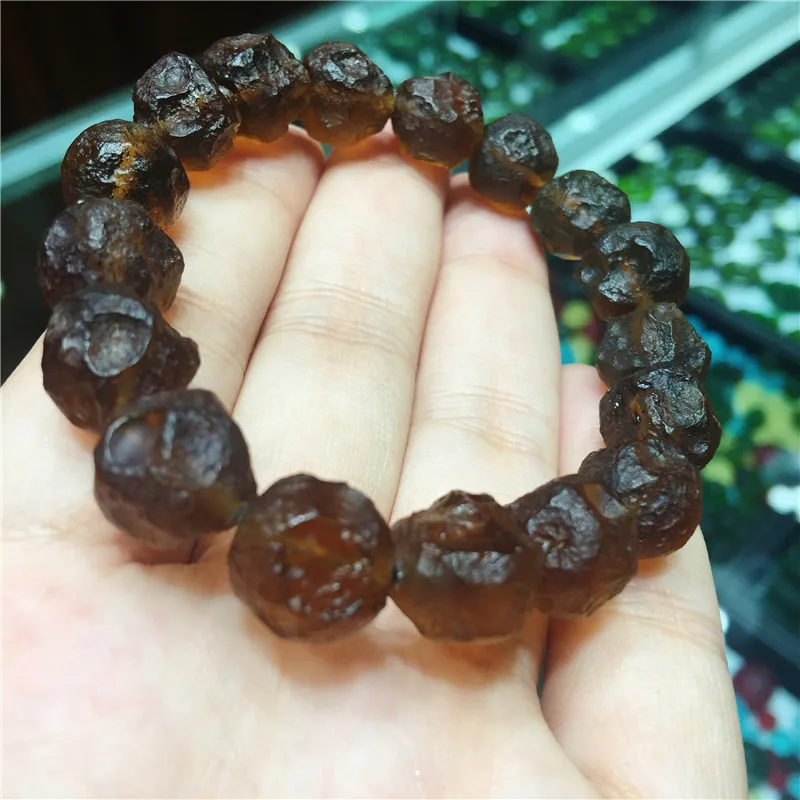1 шт. молдавит Чешский метеорит браслет ударное стекло грубый камень наручная