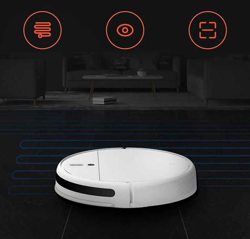 Робот пылесос XIAOMI MIJIA Mi 1C для уборки дома 2500 Па|Пылесосы| |
