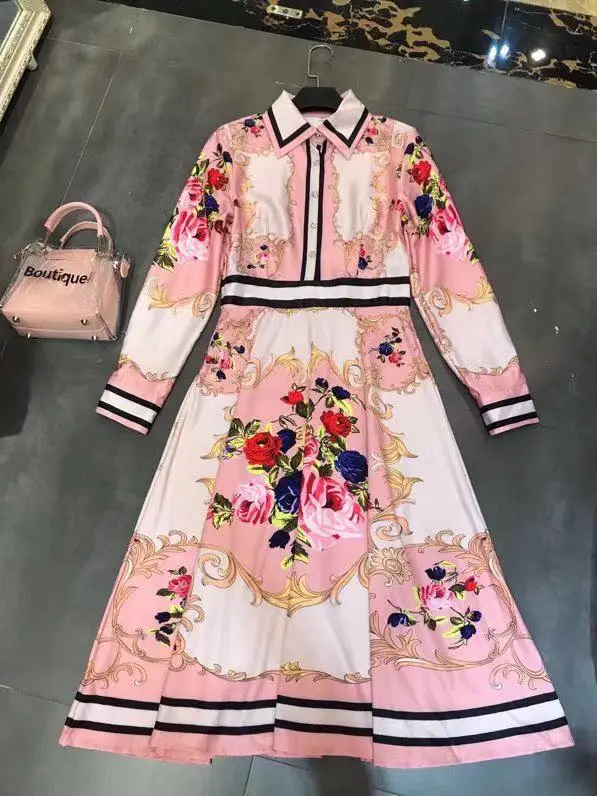 

Высокое качество ZK01272 новые модные женские 2021 Весна класса люкс от известного бренда, европейский дизайн; Роскошные вечерние стильное плать...