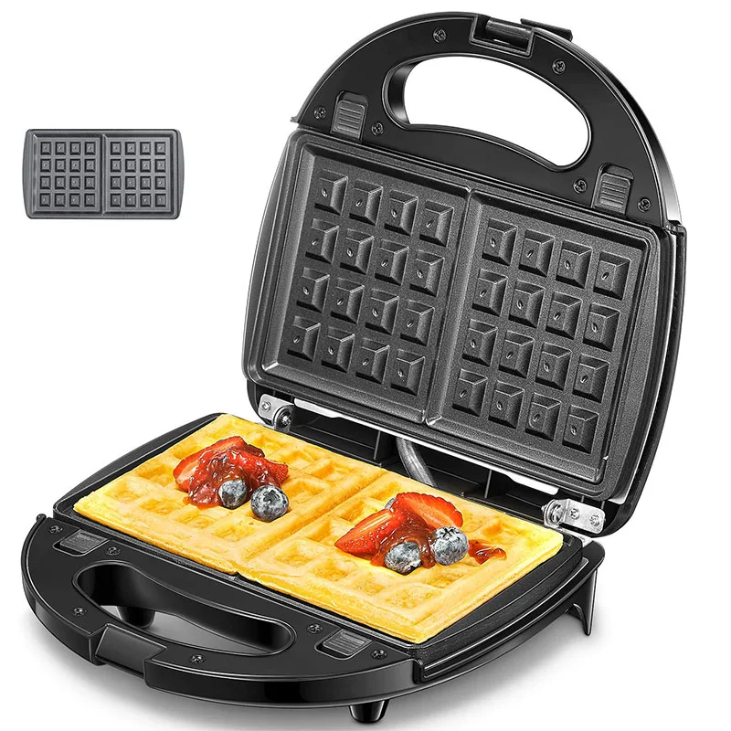 

Multifunction Electric Doughnut Waffle Maker Sandwich Machine Toaster Breakfast Machine Frying Pancake Maker Cake Baking Machine