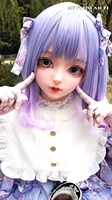 kxz08customize full head femalegirl resin japanese cartoon character animego cosplay kigurumi mask cross dressing doll