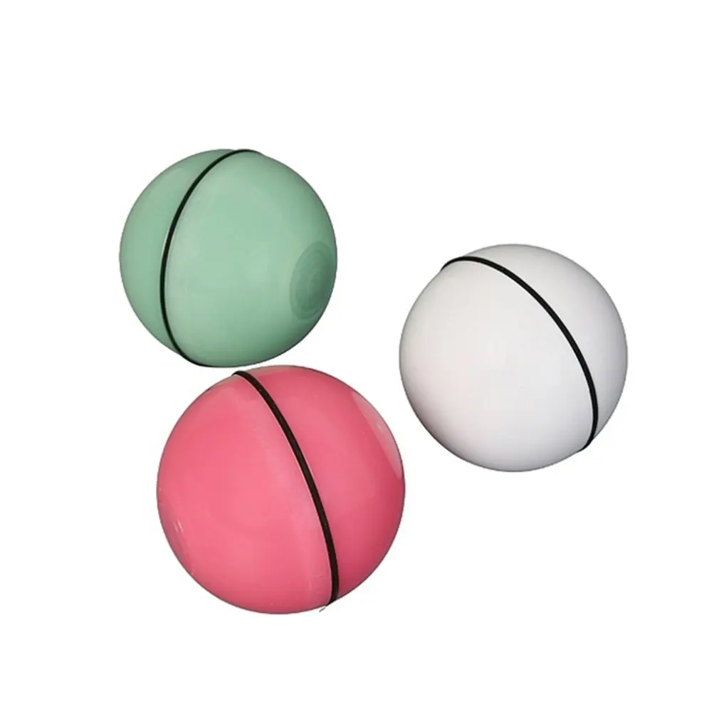 

Smart Interactive Cat Toy USB Rechargeable Led Light 360 Degree Self Rotating Ball Pets Playing Toys Motion Activated Pet Bal