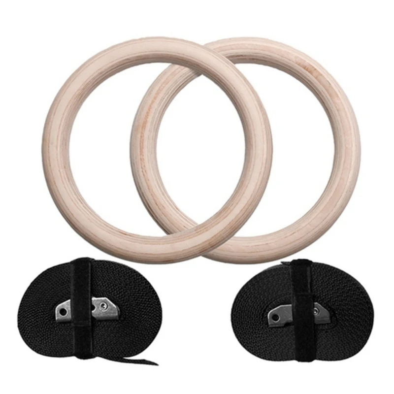 저렴한 버클 스트랩이 있는 운동 피트니스 체조 링, 휴대용 홈 피트니스 체육관 링 근력 훈련 도구