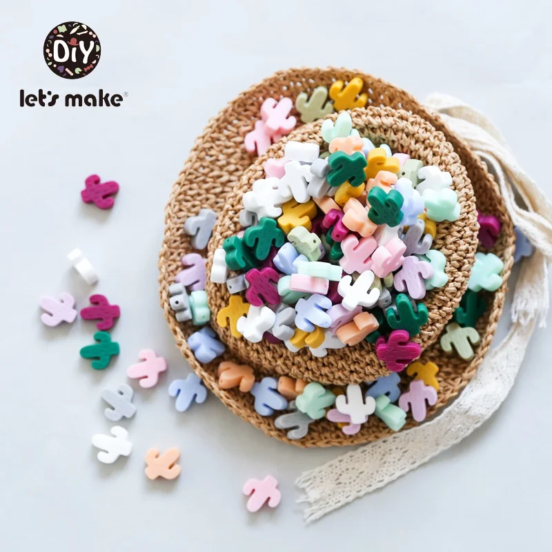 5 шт. силиконовые бусины без BPA пищевая Прорезыватель для зубов сделай сам