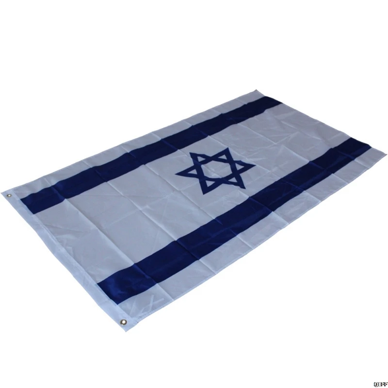 

3x5 feet ISRAEL National FLAG Jewish Star Magen David Israeli Country Banner