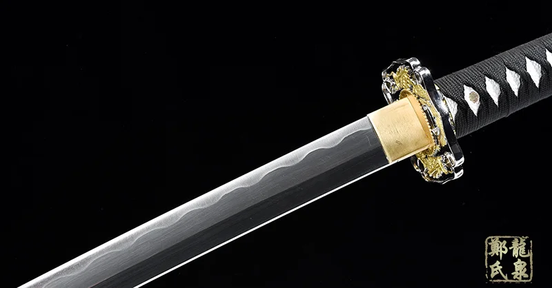 Самурайский меч Ручная ковка японское искусственное стальное лезвие катана Iaito