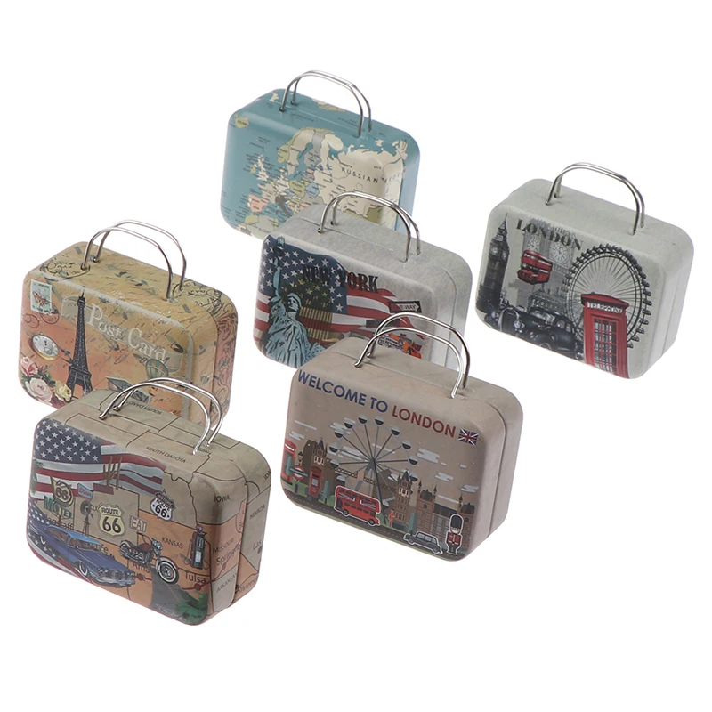 1 шт. куклы игрушки для чемодана багажник аксессуары кукольного домика мебельная