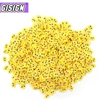 Наполнитель для слайма, фруктовые ломтики, 1000 шт., для дизайна ногтей, Лизун, сделай сам, шарм, клейкие аксессуары