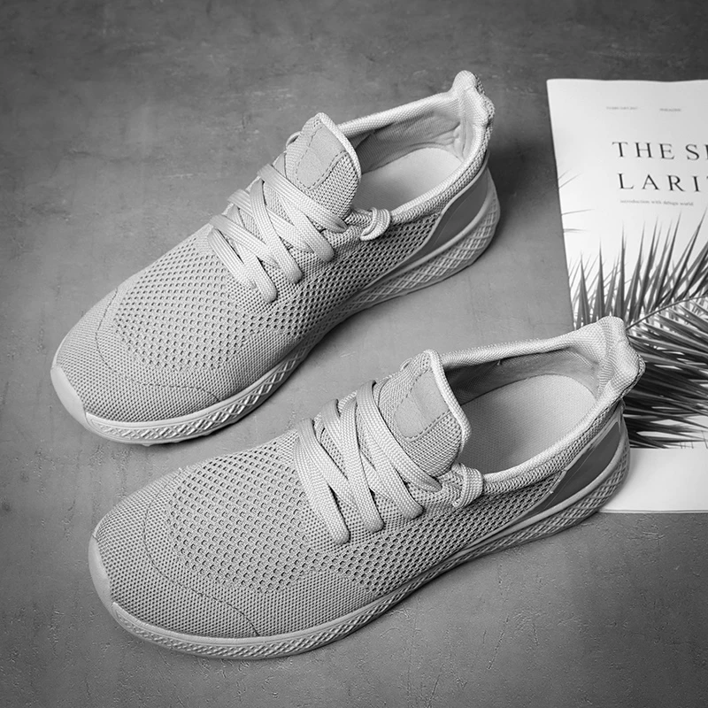 

Classic Men Red Casual Shoes High Quality Breathable Men's Sneakers Lightweight Comfortable Big Size 2021 New Zapatillas Hombre