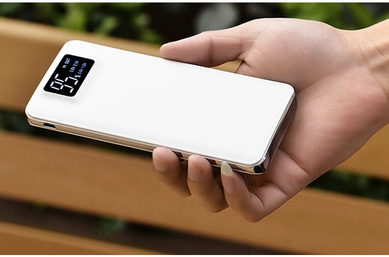 Внешний аккумулятор 30000 мАч для Xiaomi mi 2 USB внешний аккумулятор портативное зарядное устройство Внешний аккумулятор для iPhone 7 8 Xiao mi huawei