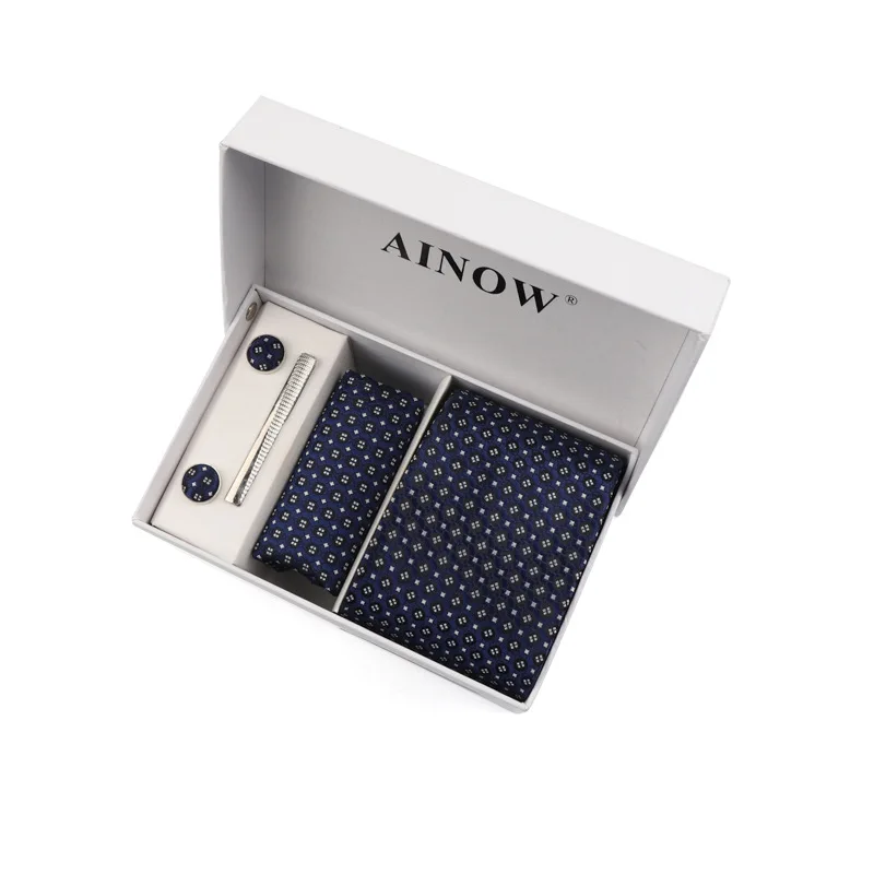 

Six-Piece Men's Fashion Tie Geometric Formal Wear Professional Jacquard Tie2021 New