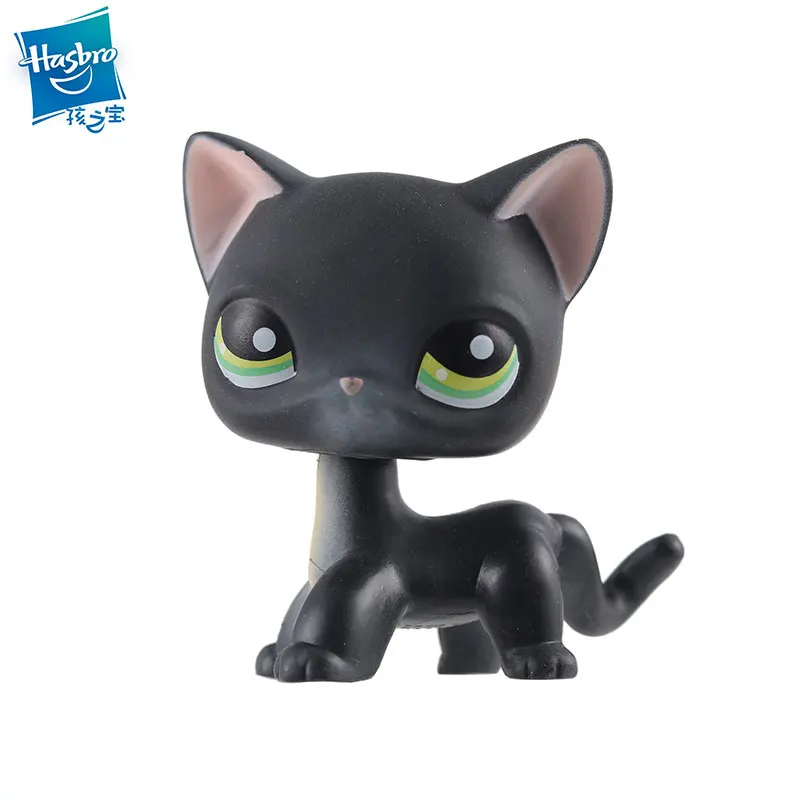 НОВЫЙ РЕДКИЙ магазин домашних животных lps игрушка стоячая короткая кошка розовая