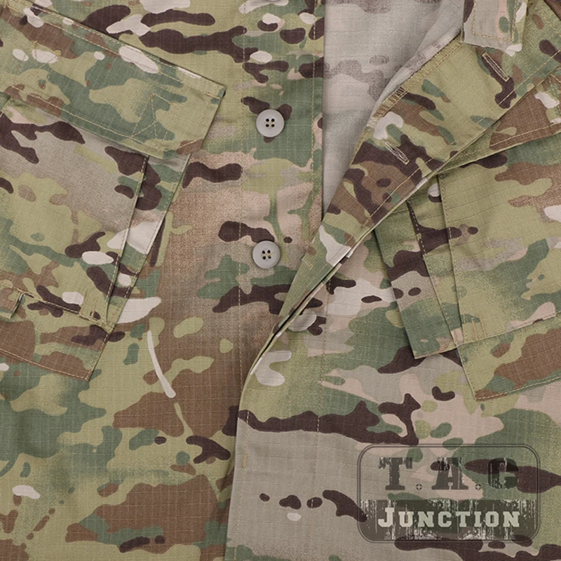 Emerson тактический камуфляж рубашка и брюки набор EmersonGear R6 стиль поле BDU Боевой Assult Военная страйкбол Пейнтбол форма одежда