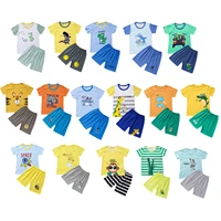baby boy clothes summer cotton boys t shirt and shorts set causal cute cartoon children pajamas clothing kids tracksuit outfits