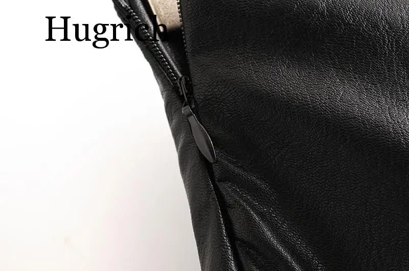 

Women's skirt Harajuku Korean fashion stitching leather chiffon casual plus size white holiday skirt