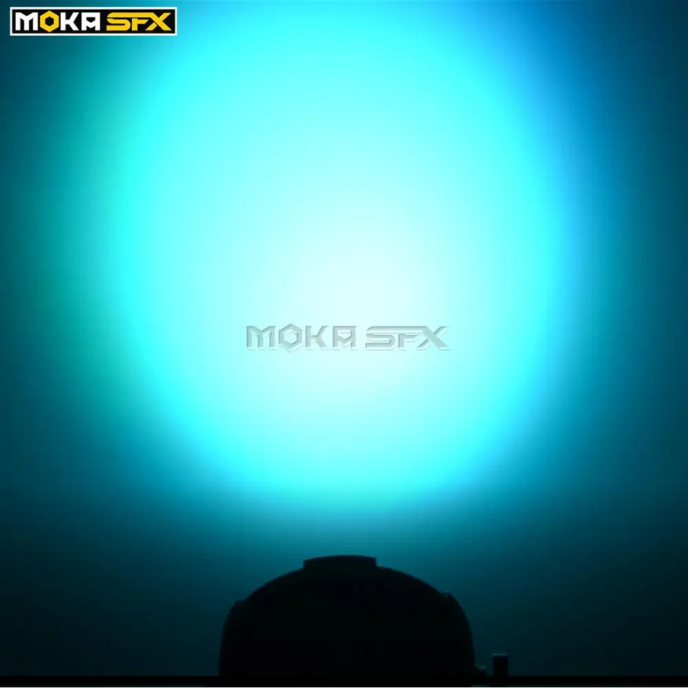 Светодиодный прожектор 12X18W меняющий цвет водонепроницаемый Dmx512 с Wi Fi