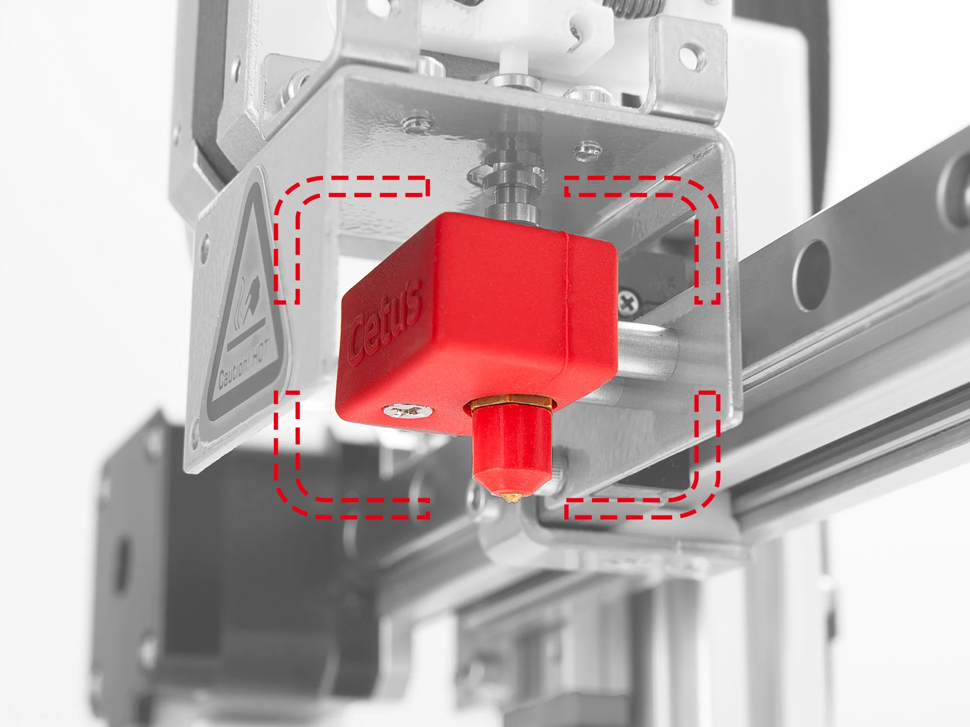 Силиконовый носок для подогревателя экструдера плода|Детали и аксессуары