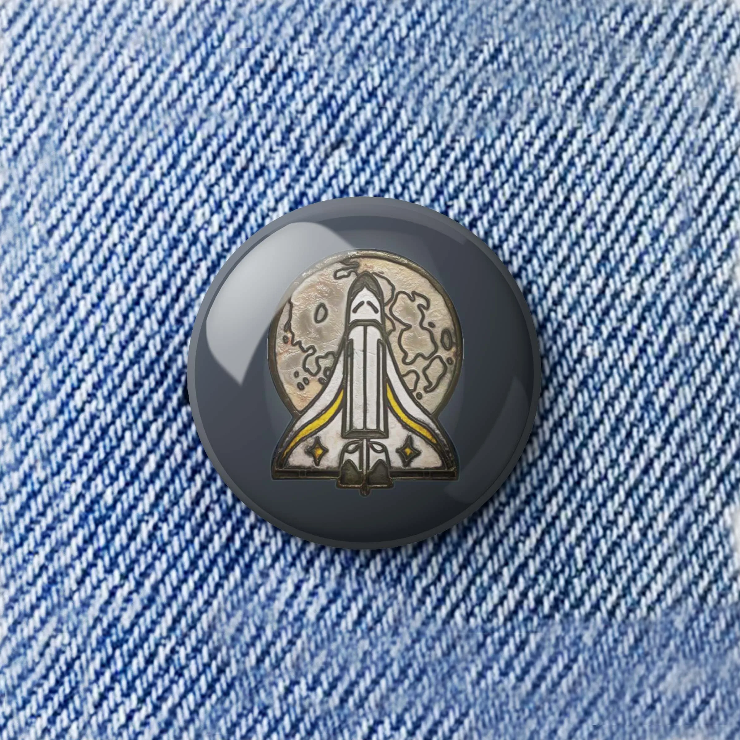 

Ellie's Spaceship from Joel The Last Soft Enamel Pin Decor Hat Gift Collar Creative Funny Lapel Pin Jewelry Women Fashion Metal