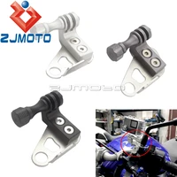 motorcycle side mirror mount cam vcr support holder for gopro camera fix bracket for bmw yamaha suzuki kawasaki honda