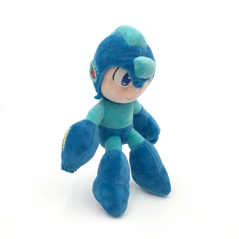 Mega Man Game Rockman Plush Stuffed Doll Electronic Games Megaman Toys for Kids 24cm | Игрушки и хобби