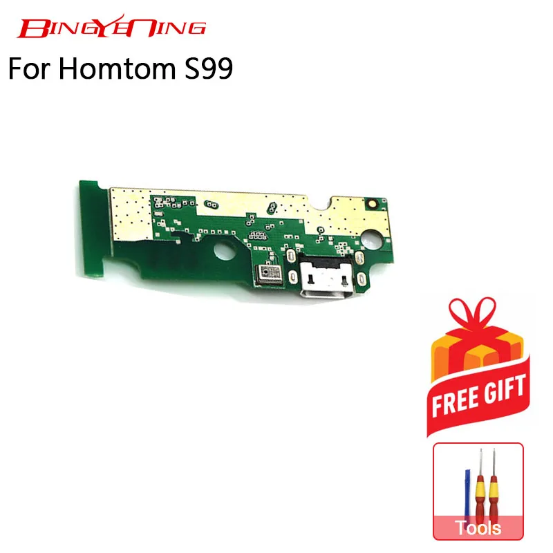 BingYeNing новая Оригинальная зарядная плата с usb разъемом для Homtom S99 мобильный