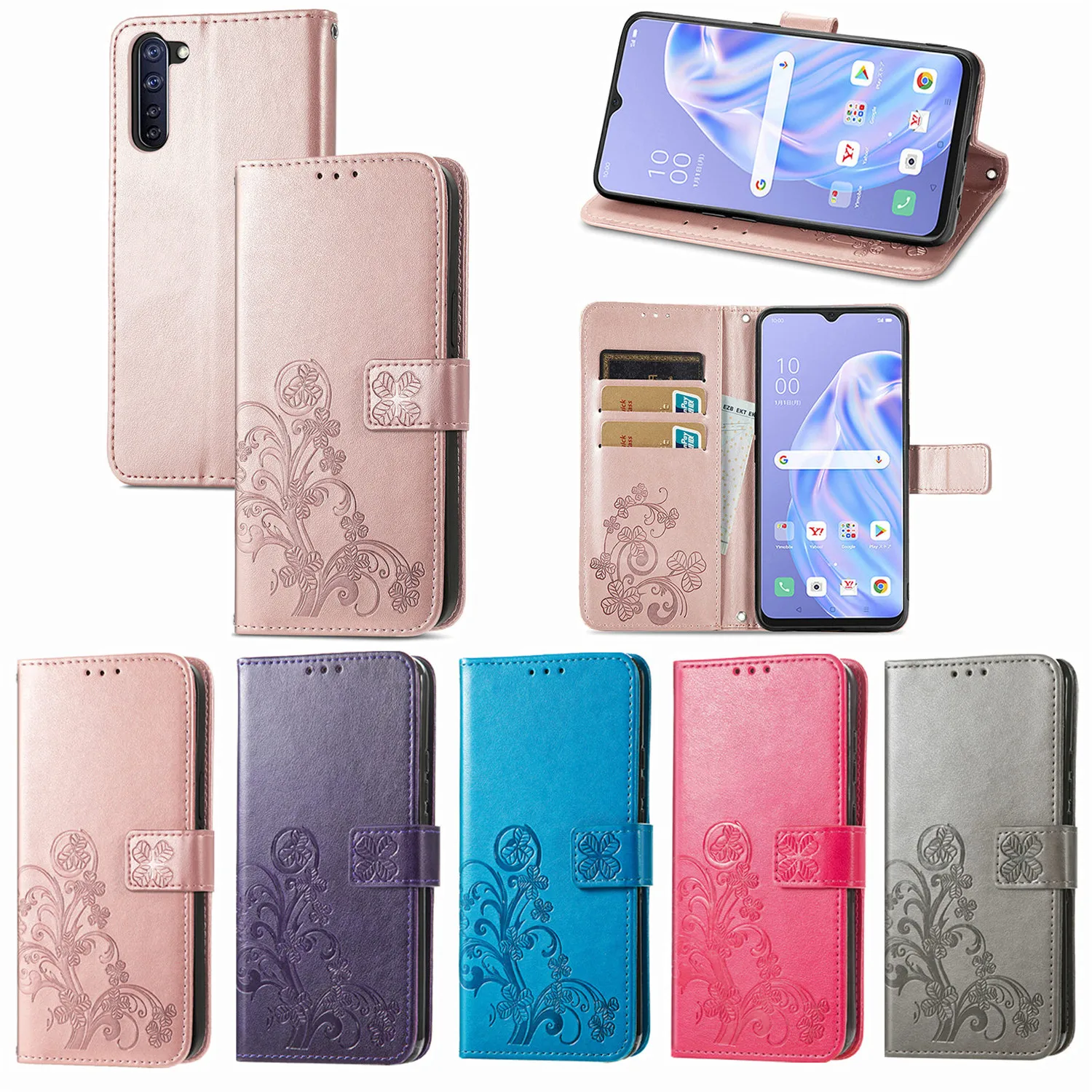 

Leather Flip Card Holder Stand Cover Wallet Phone Case For Moto G Stylus 2021 5G G6 G7 Plus G8 Power Lite G9 Play G30 G50 G60