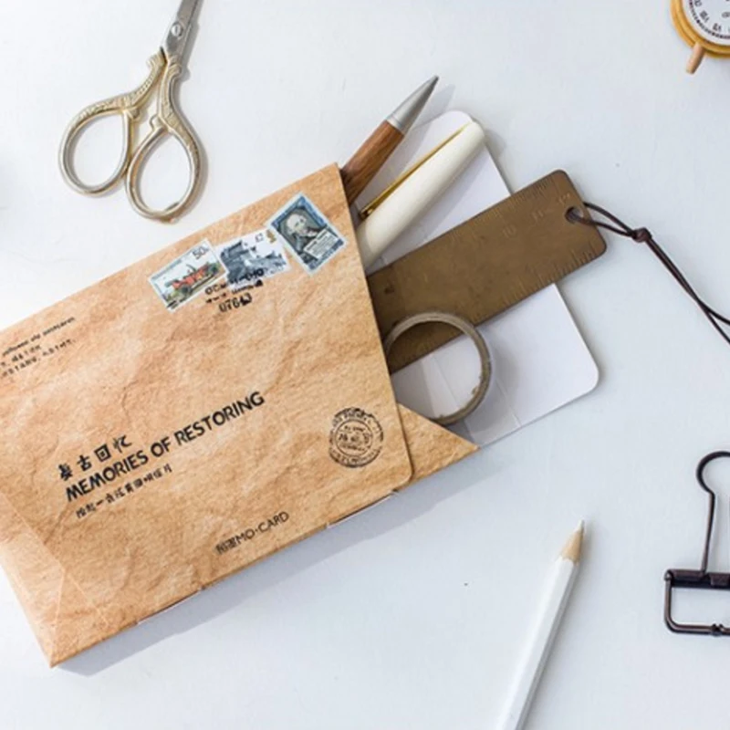 34 шт./лот оригинальные открытки в стиле ретро воспоминания особой формы фоновые