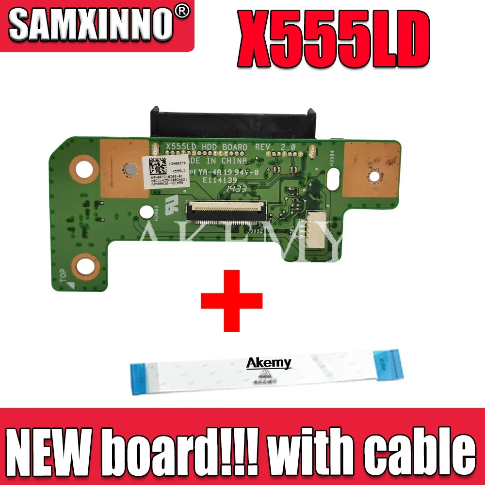 Новый оригинальный для For Asus X555 X555L X555LD X555LD_IO USB аудио кард ридер плата REV: 2 0 MB 100%