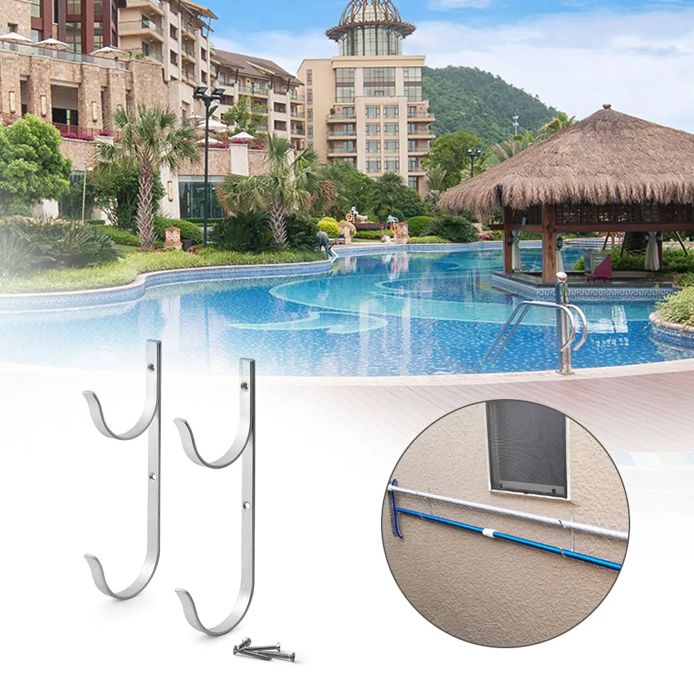 

2 шт. плавания крюк мини-Электрический водяной насос инструмент крючок вешалка для полотенец аксессуары ванной комнаты открытый сад мульти ...