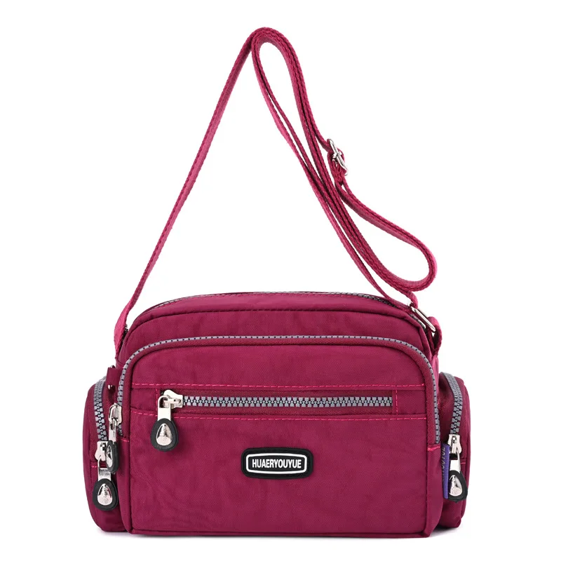 

Super New Small crossbody bags for women Solid 9 Colors Women's branded bags Multi Pockets purses and handbags Casual ladies bag